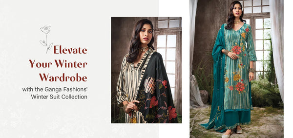 Winter Suit Collection Ganga Fashions