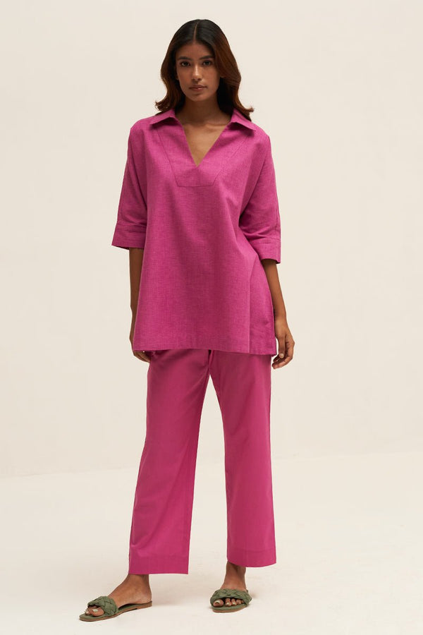Phlox Pink Cotton Co-ord Set
