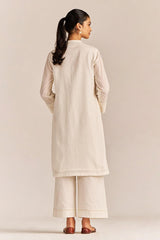 Off-White Mal Chikankari Embroidery Co-ord Set