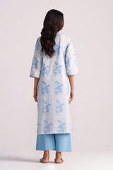 Woman wearing a with a white background