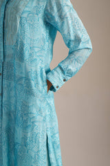 Sky-Coloured Co-ord Set