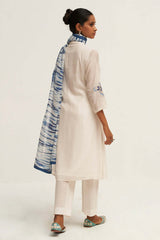 White Embroidered Salwar Suit