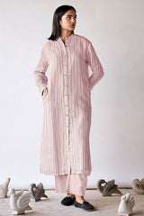 Mushroom Cream Linen Co-ord Set