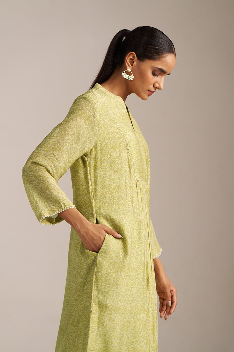 Golden Green Co-ord Set