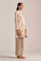 Macadamia and Tanin Cotton Linen Co-ord Set