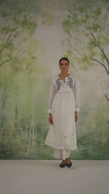Milky White Co-ord Set