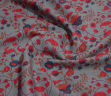 Paisley Pattern Digital Printed Pure Pashmina Fabric