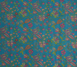 Leaf Pattern Digital Printed Pure Pashmina Fabric