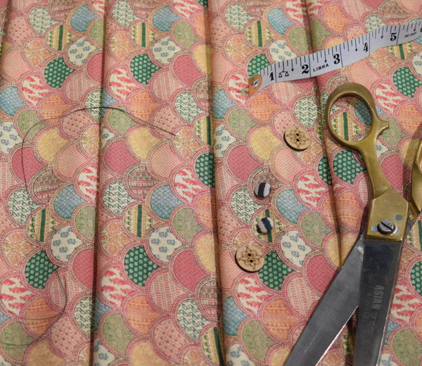 Multi Color Pattern Digital Printed Pure Pashmina Fabric