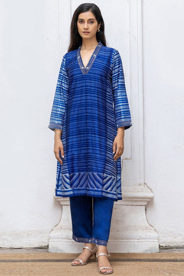 Vibrant Tussar Silk Co Ord Set - PPCS10