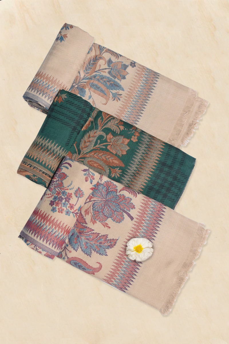 Pashmina Woven Jacquard Shawl